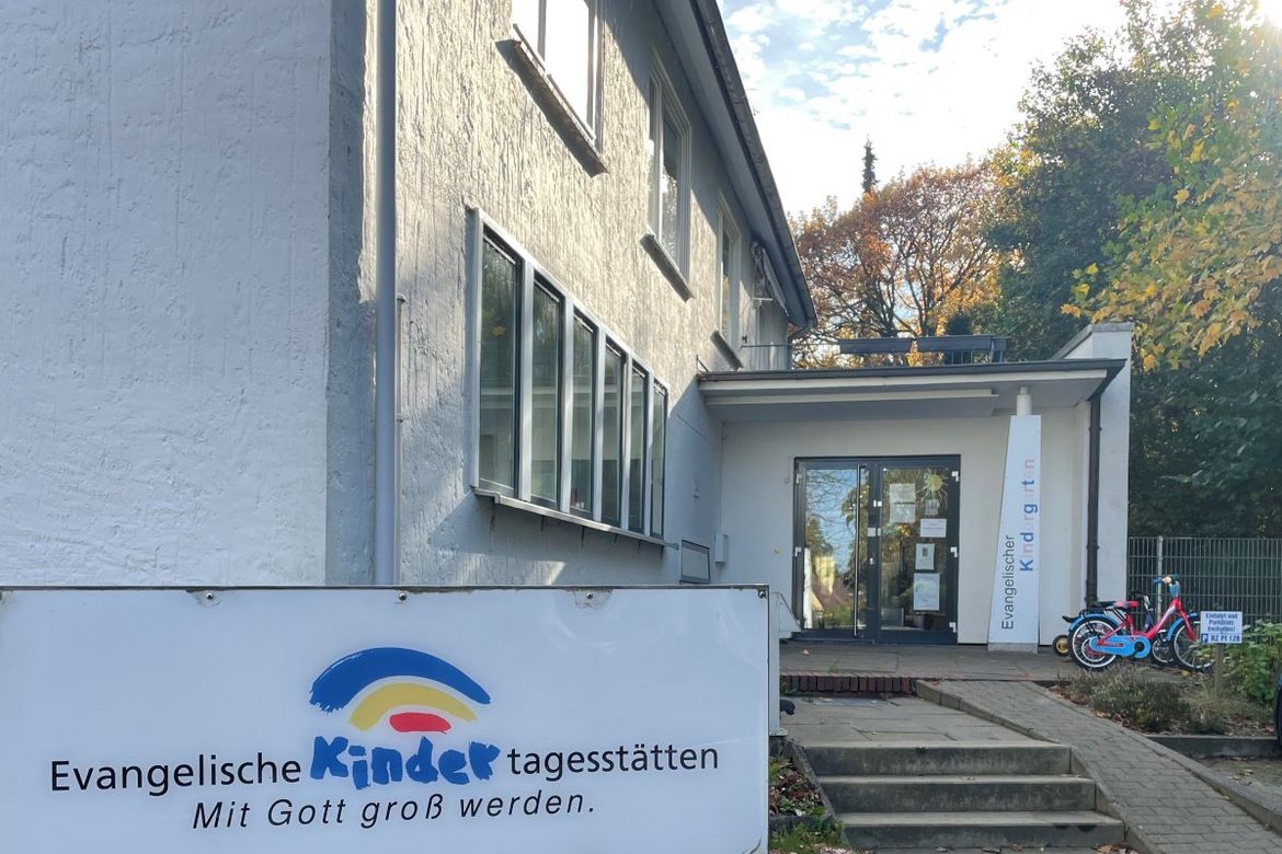 Eingang des Kindergartens